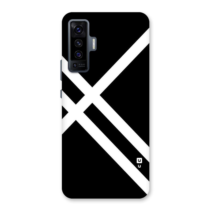 CrissCross Lines Back Case for Vivo X50
