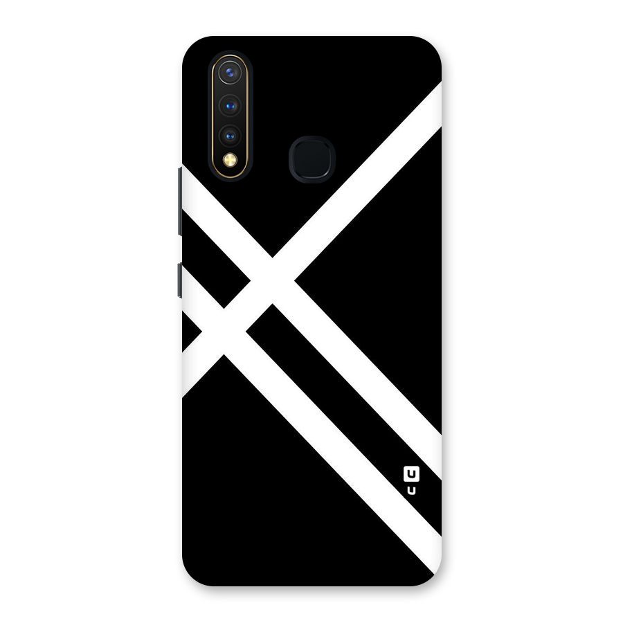 CrissCross Lines Back Case for Vivo Y19