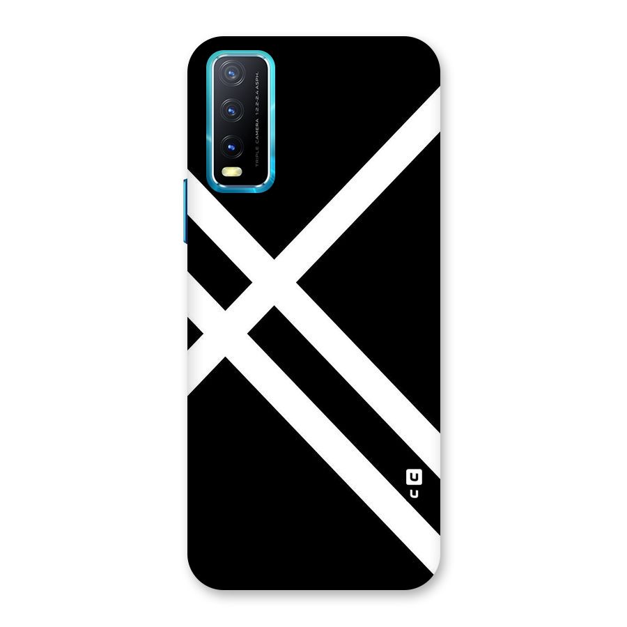 CrissCross Lines Back Case for Vivo Y20