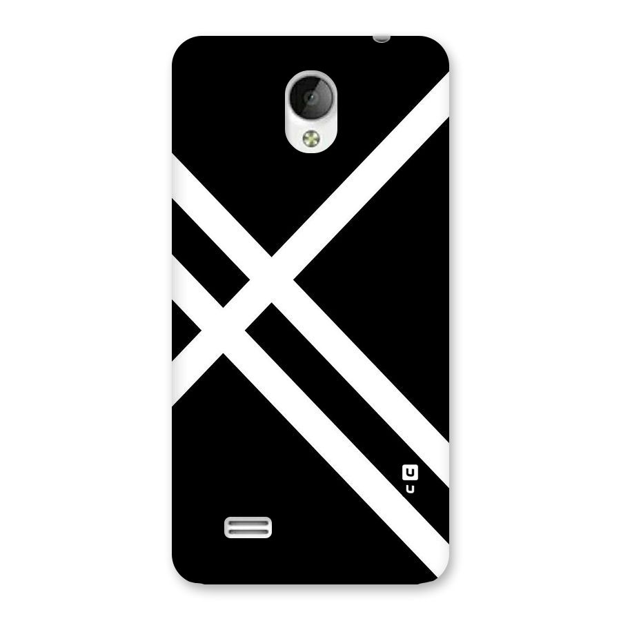 CrissCross Lines Back Case for Vivo Y21