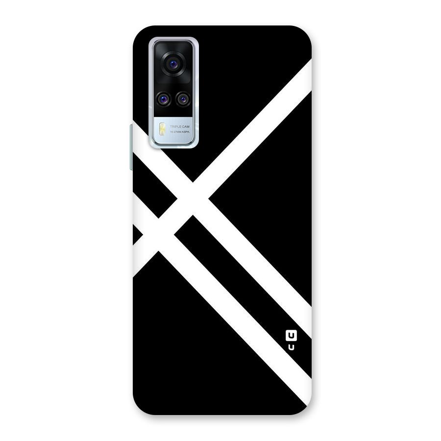 CrissCross Lines Back Case for Vivo Y31