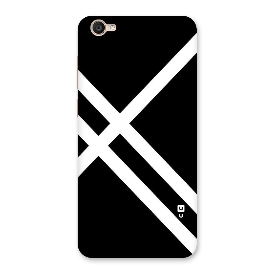 CrissCross Lines Back Case for Vivo Y55L