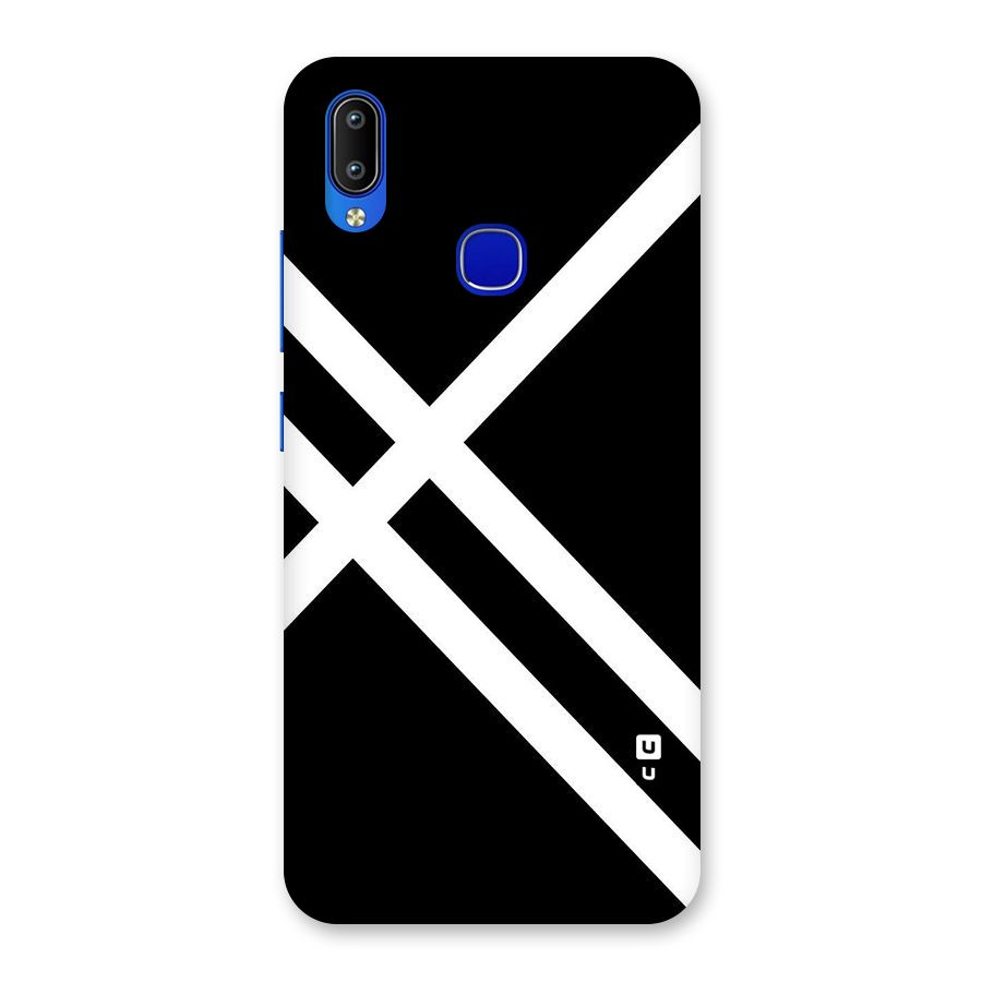 CrissCross Lines Back Case for Vivo Y91
