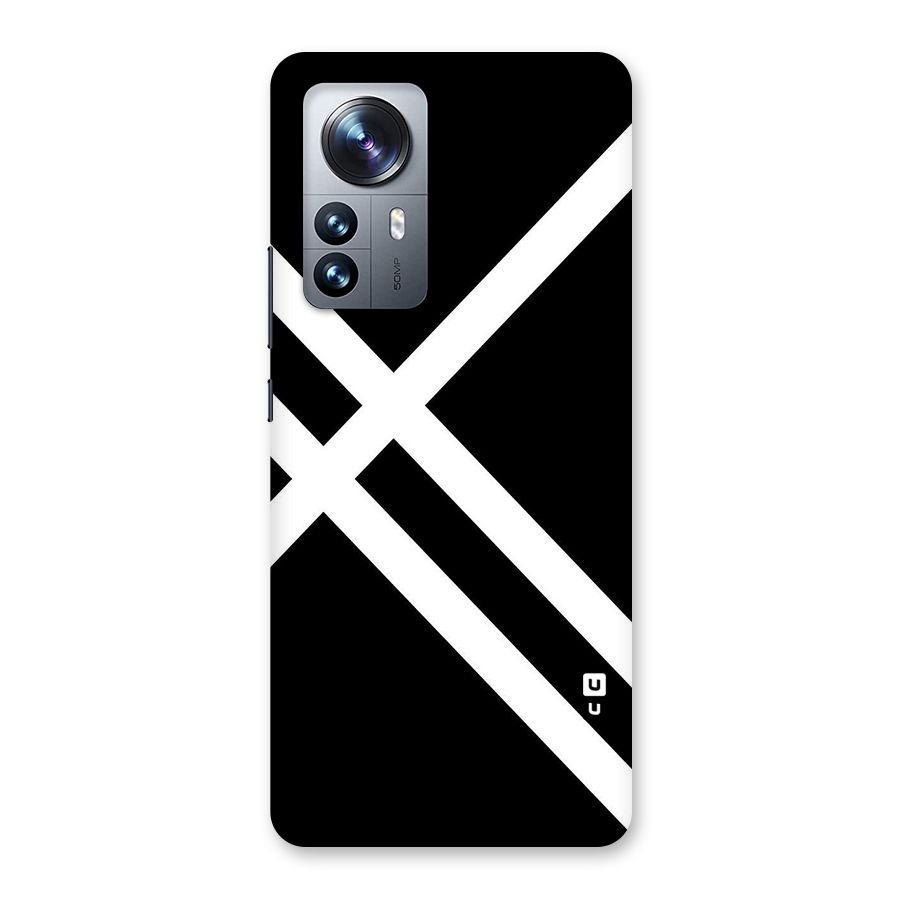 CrissCross Lines Back Case for Xiaomi 12 Pro