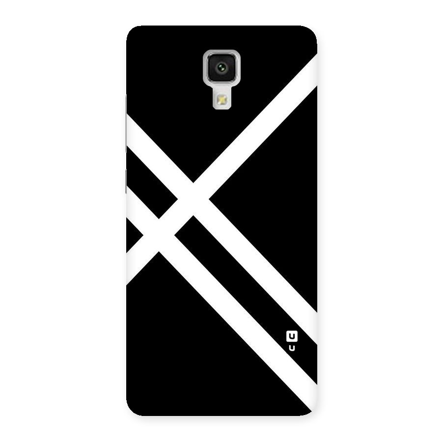 CrissCross Lines Back Case for Xiaomi Mi 4