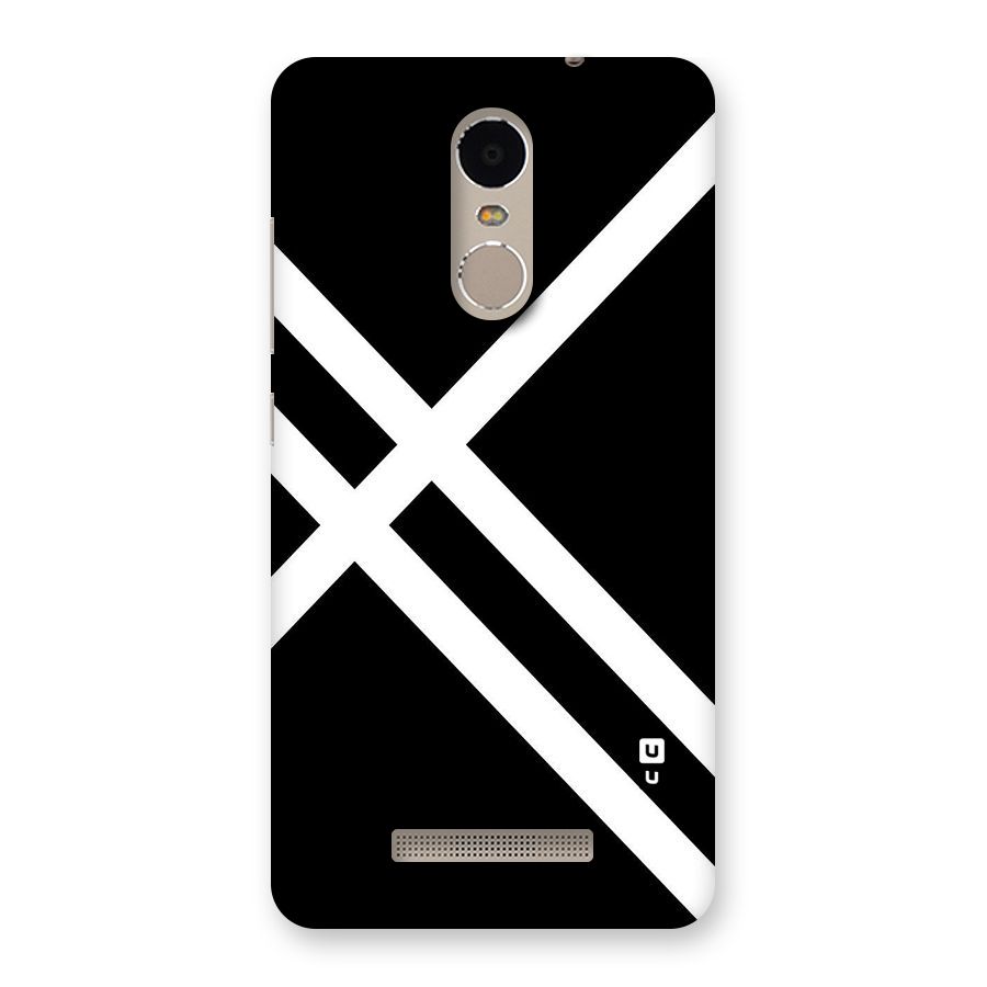 CrissCross Lines Back Case for Xiaomi Redmi Note 3