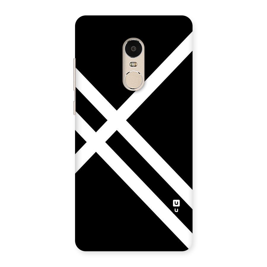 CrissCross Lines Back Case for Xiaomi Redmi Note 4