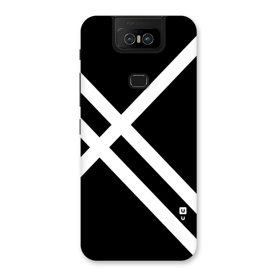CrissCross Lines Back Case for Zenfone 6z