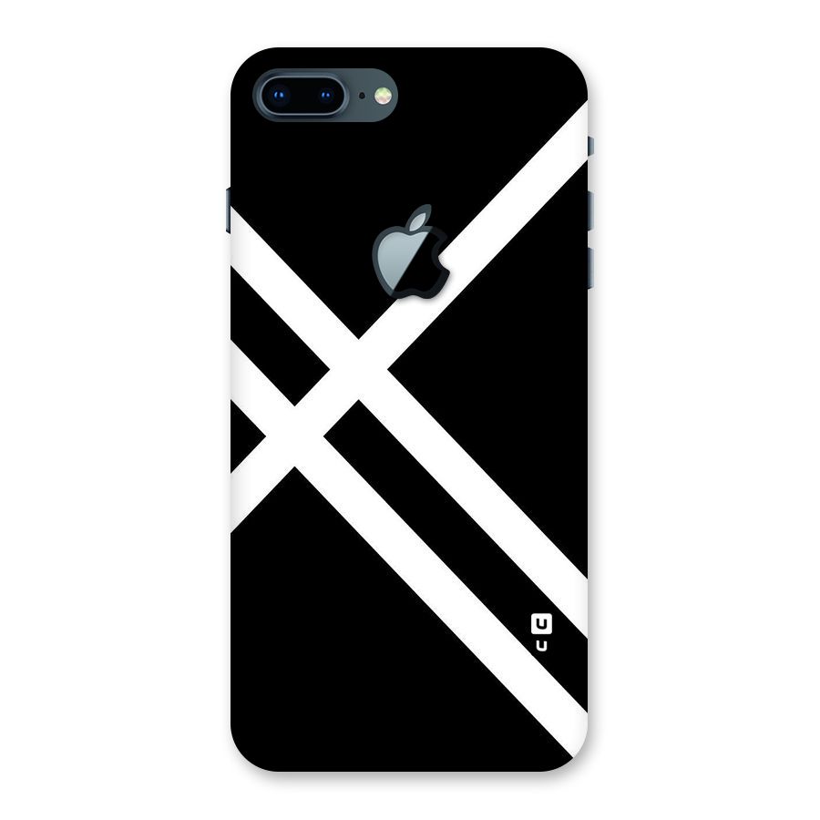 CrissCross Lines Back Case for iPhone 7 Plus Apple Cut