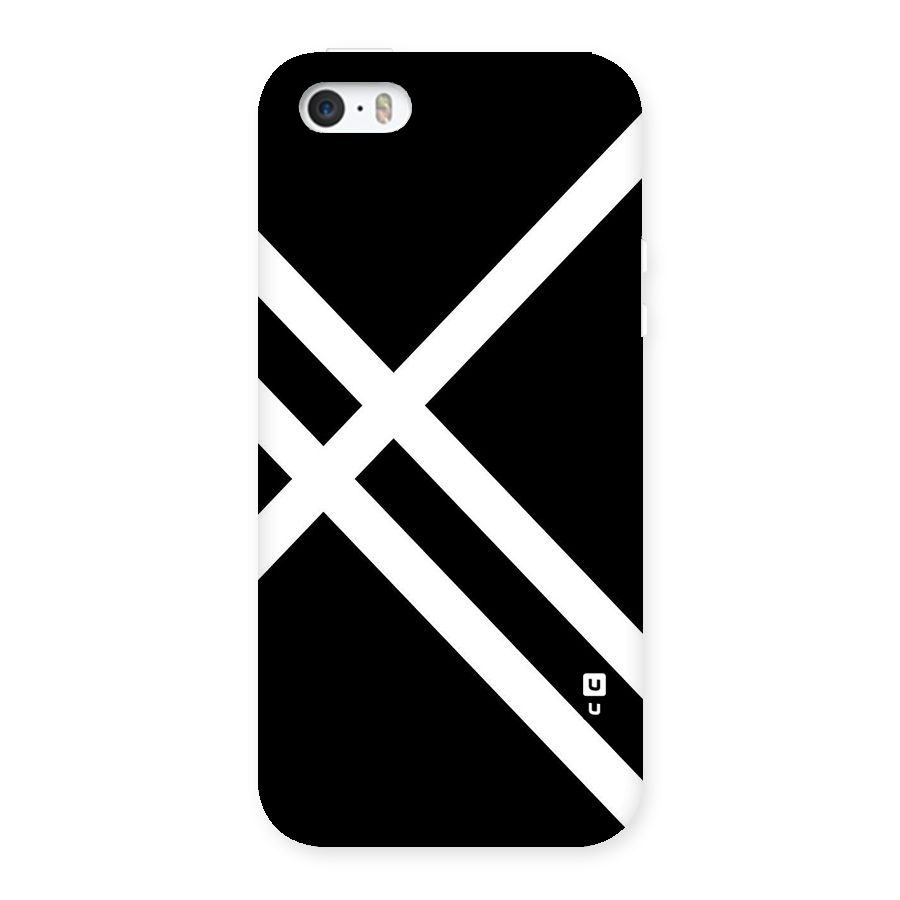 CrissCross Lines Back Case for iPhone SE