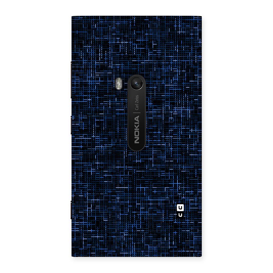 Criss Cross Blue Pattern Back Case for Lumia 920