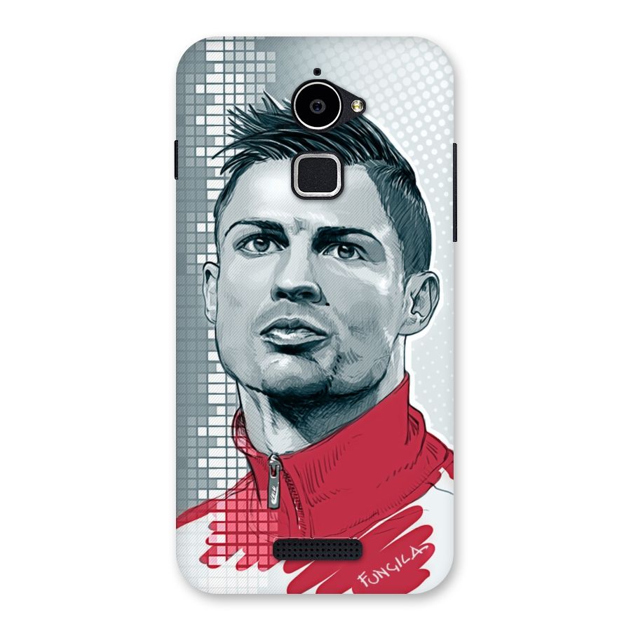 Cristiano Ronaldo Sketch Back Case for Coolpad Note 3 Lite