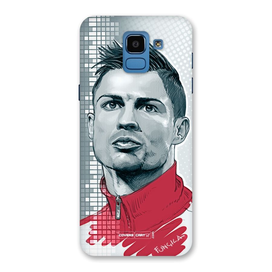 Cristiano Ronaldo Sketch Back Case for Galaxy On6
