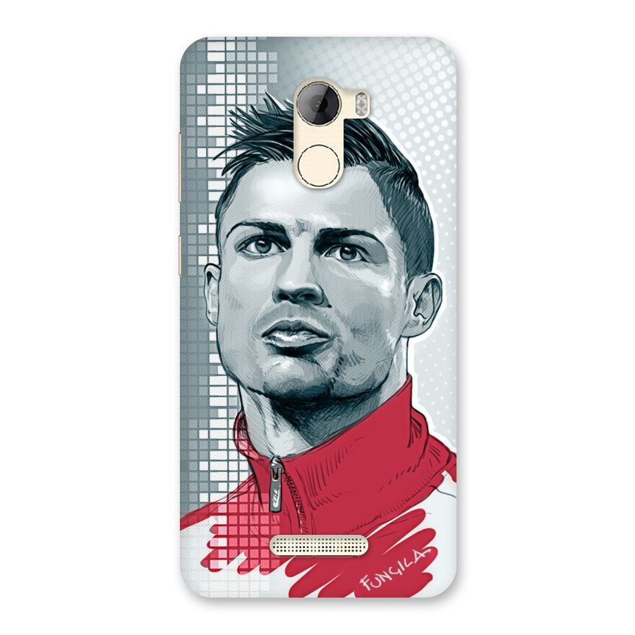Cristiano Ronaldo Sketch Back Case for Gionee A1 LIte