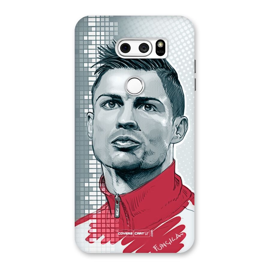 Cristiano Ronaldo Sketch Back Case for LG V30