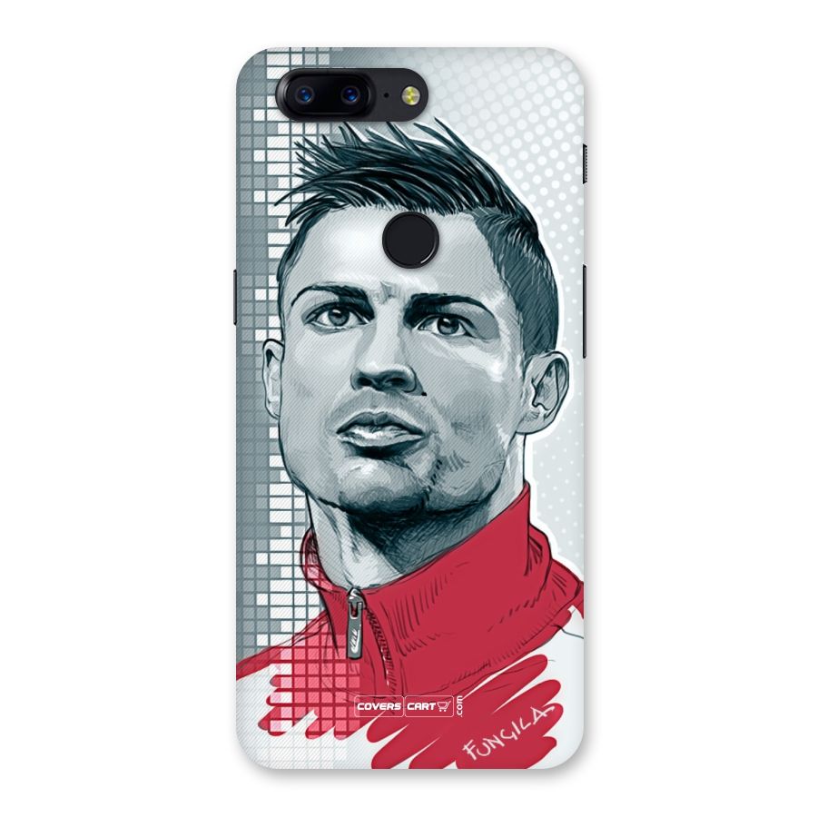 Cristiano Ronaldo Sketch Back Case for OnePlus 5T