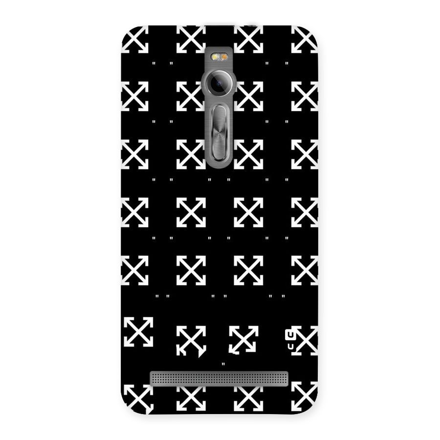 Cross Arrow Black Back Case for Asus Zenfone 2