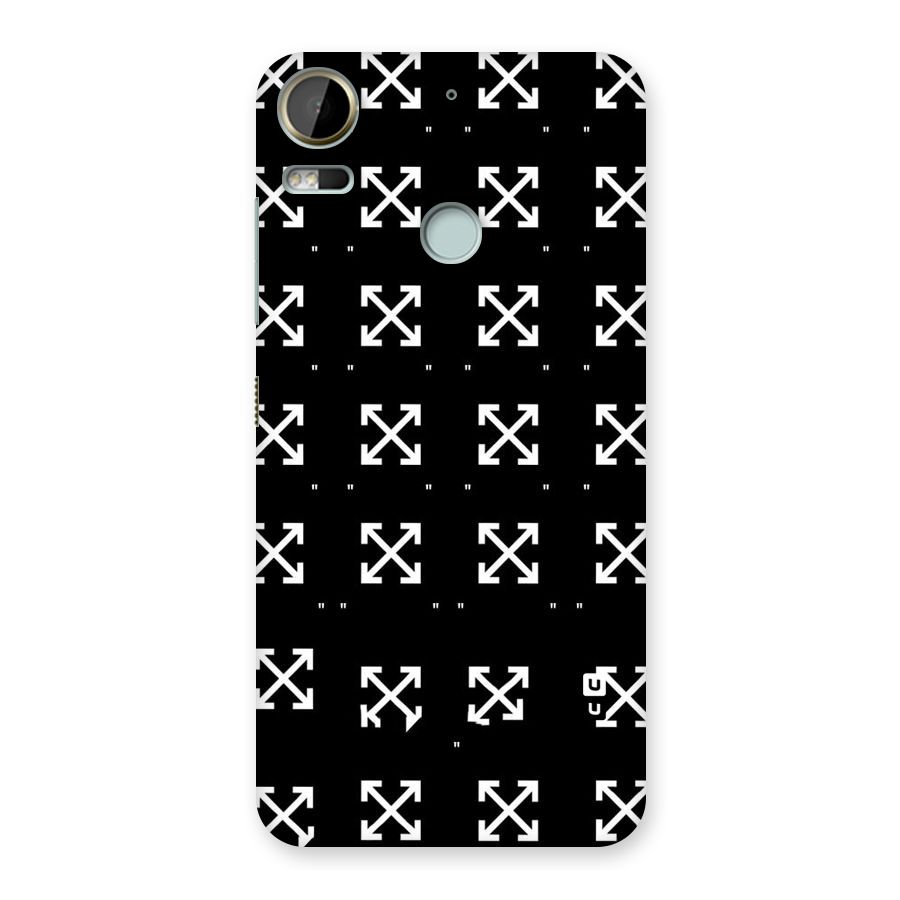 Cross Arrow Black Back Case for Desire 10 Pro