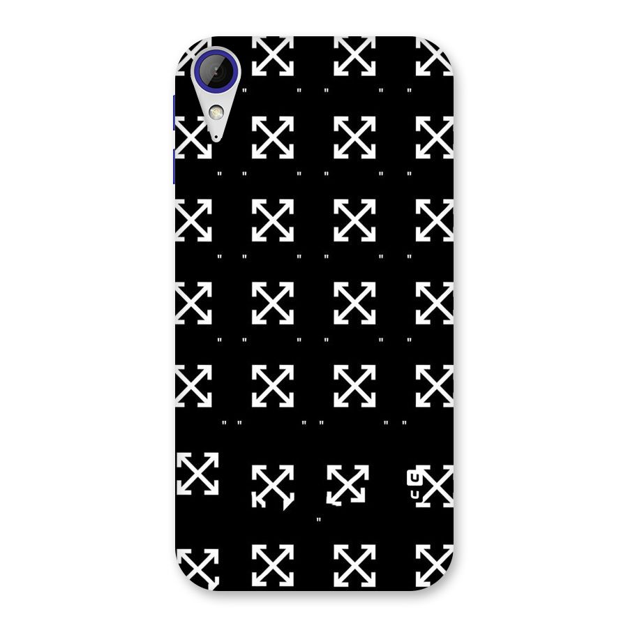 Cross Arrow Black Back Case for Desire 830