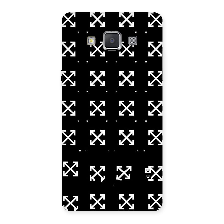 Cross Arrow Black Back Case for Galaxy Grand Max