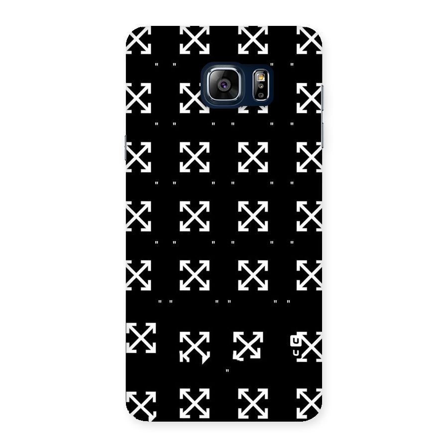 Cross Arrow Black Back Case for Galaxy Note 5