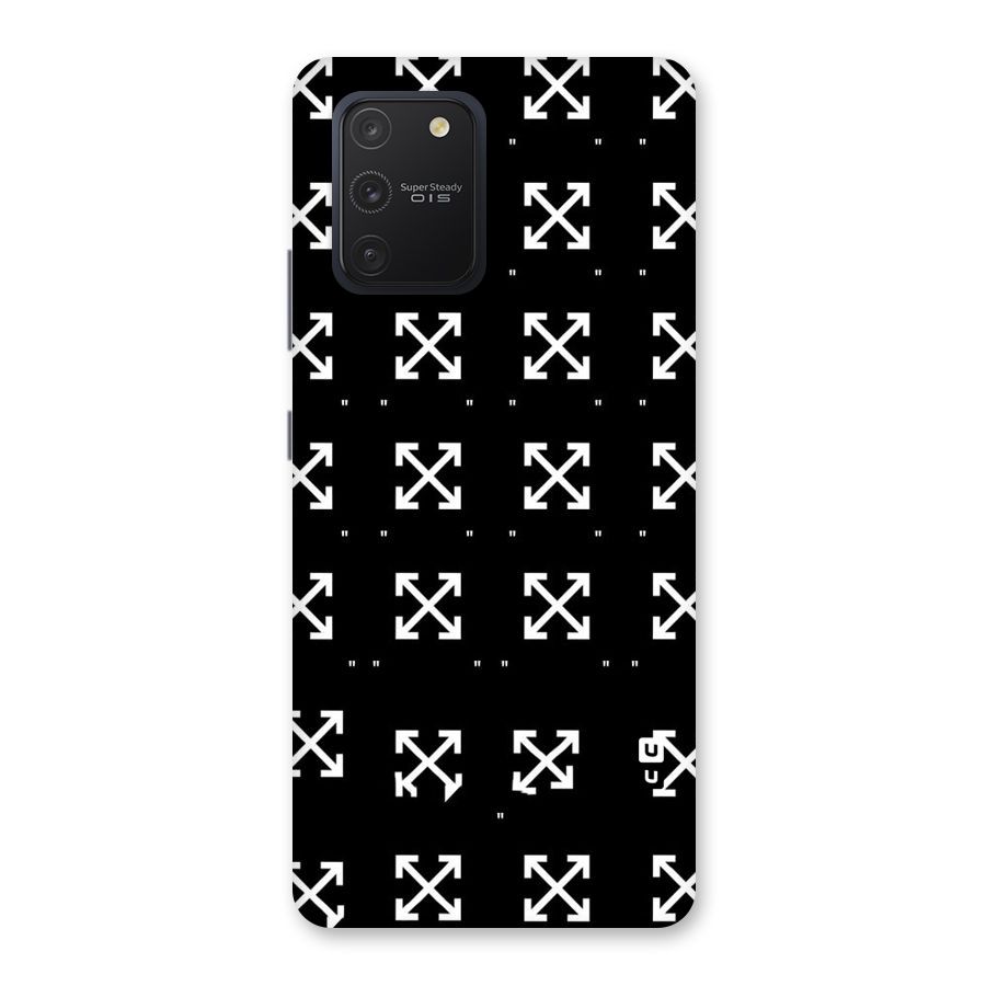 Cross Arrow Black Back Case for Galaxy S10 Lite