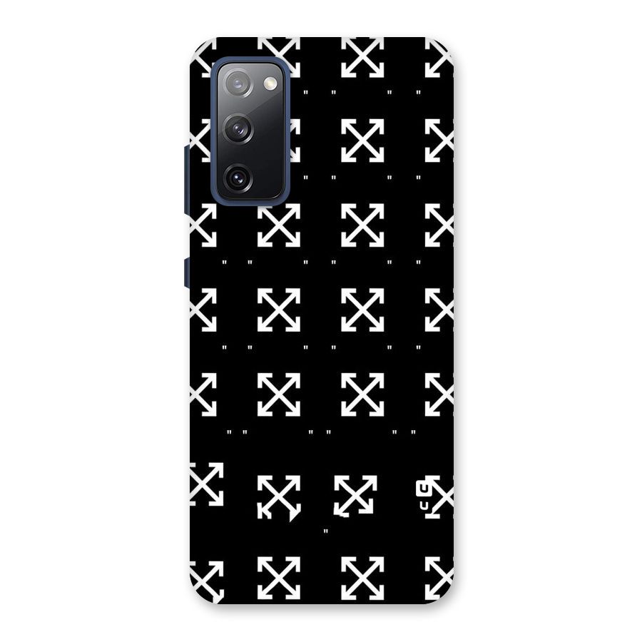 Cross Arrow Black Back Case for Galaxy S20 FE