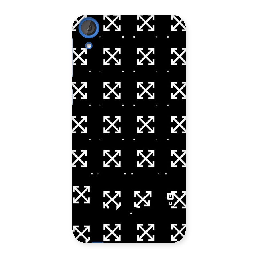 Cross Arrow Black Back Case for HTC Desire 820