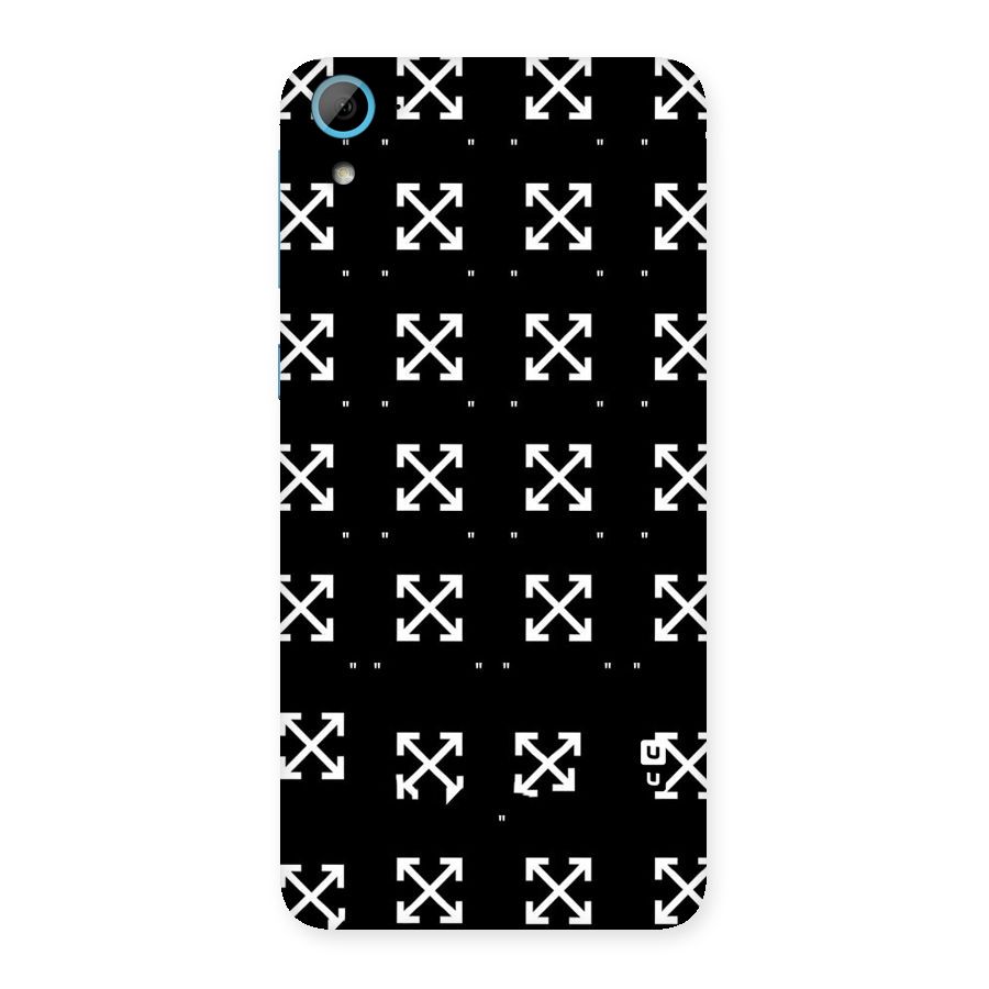 Cross Arrow Black Back Case for HTC Desire 826