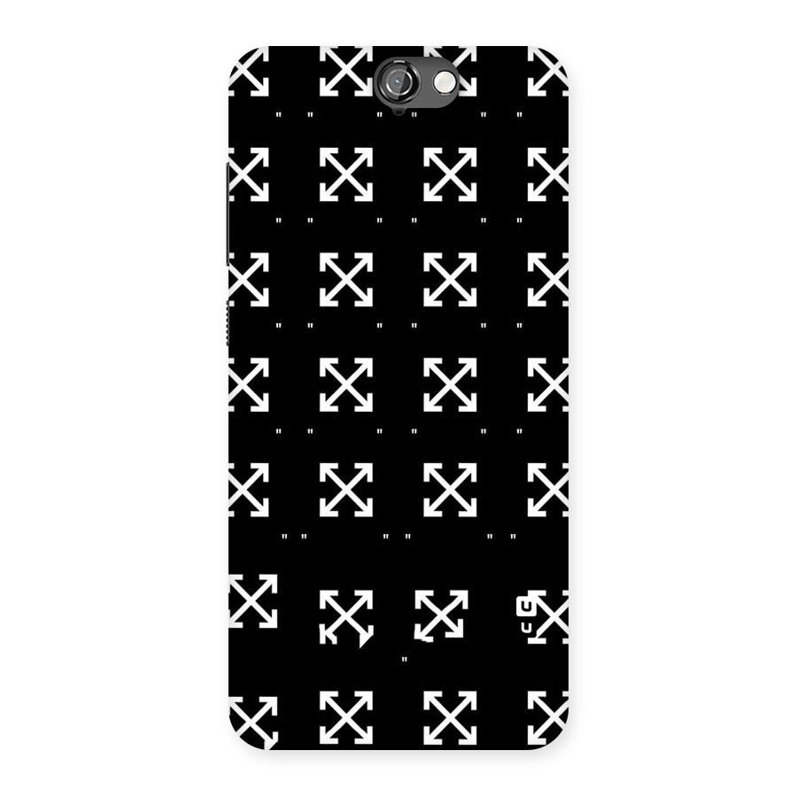 Cross Arrow Black Back Case for HTC One A9