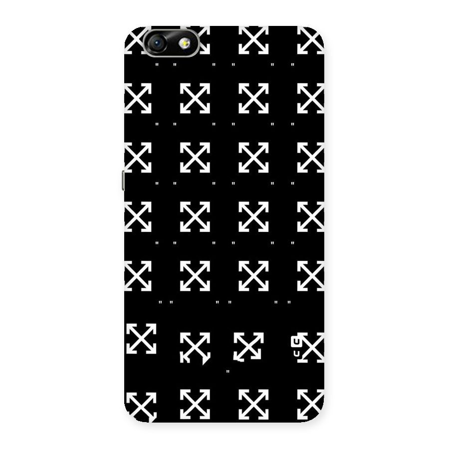 Cross Arrow Black Back Case for Honor 4X