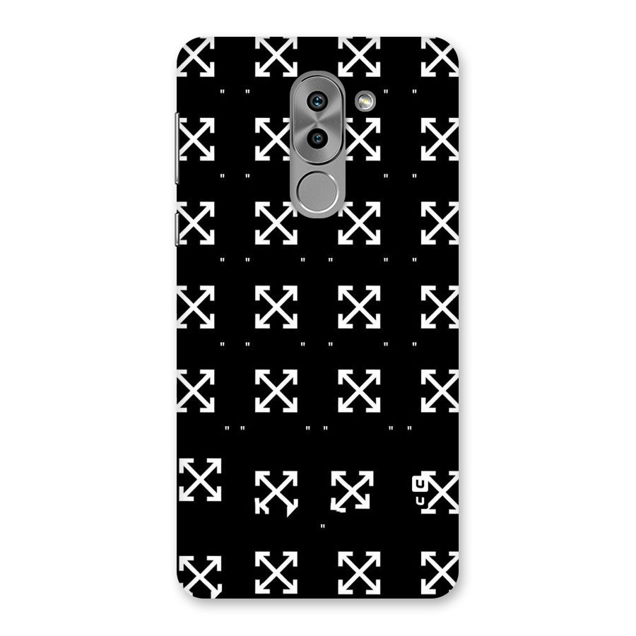 Cross Arrow Black Back Case for Honor 6X