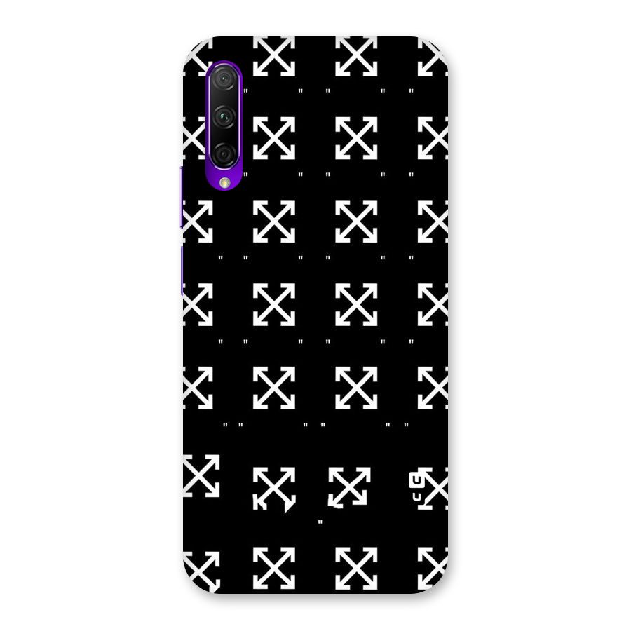 Cross Arrow Black Back Case for Honor 9X Pro