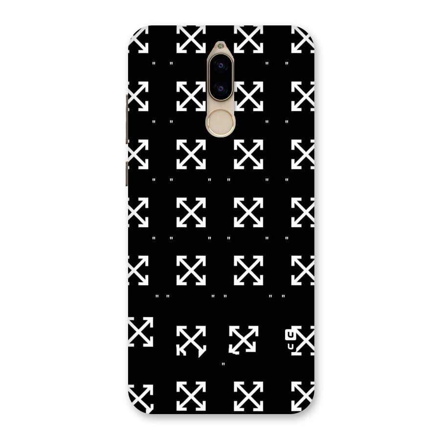Cross Arrow Black Back Case for Honor 9i