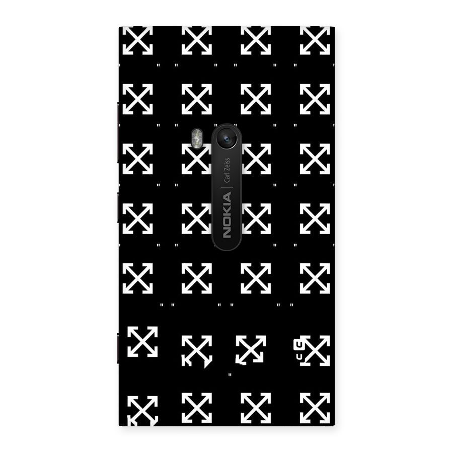 Cross Arrow Black Back Case for Lumia 920