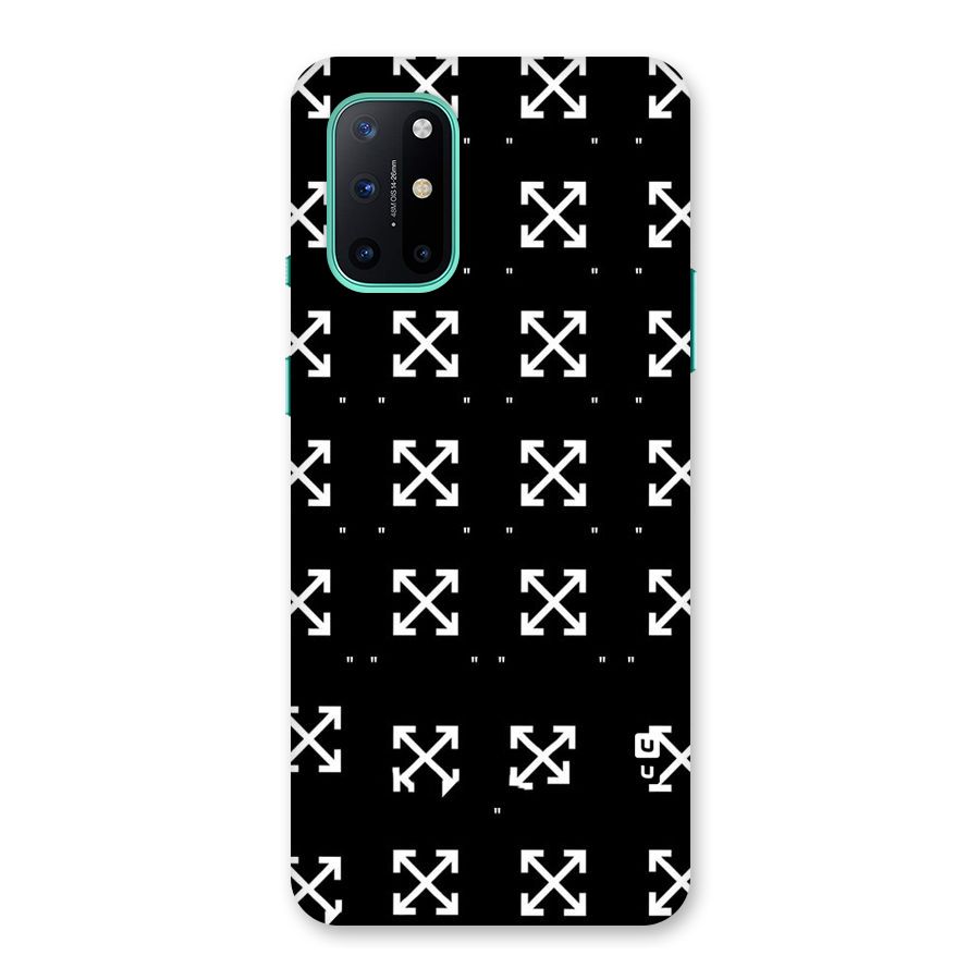Cross Arrow Black Back Case for OnePlus 8T
