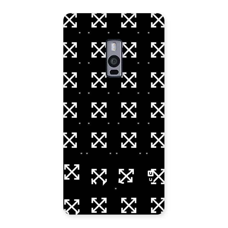 Cross Arrow Black Back Case for OnePlus Two