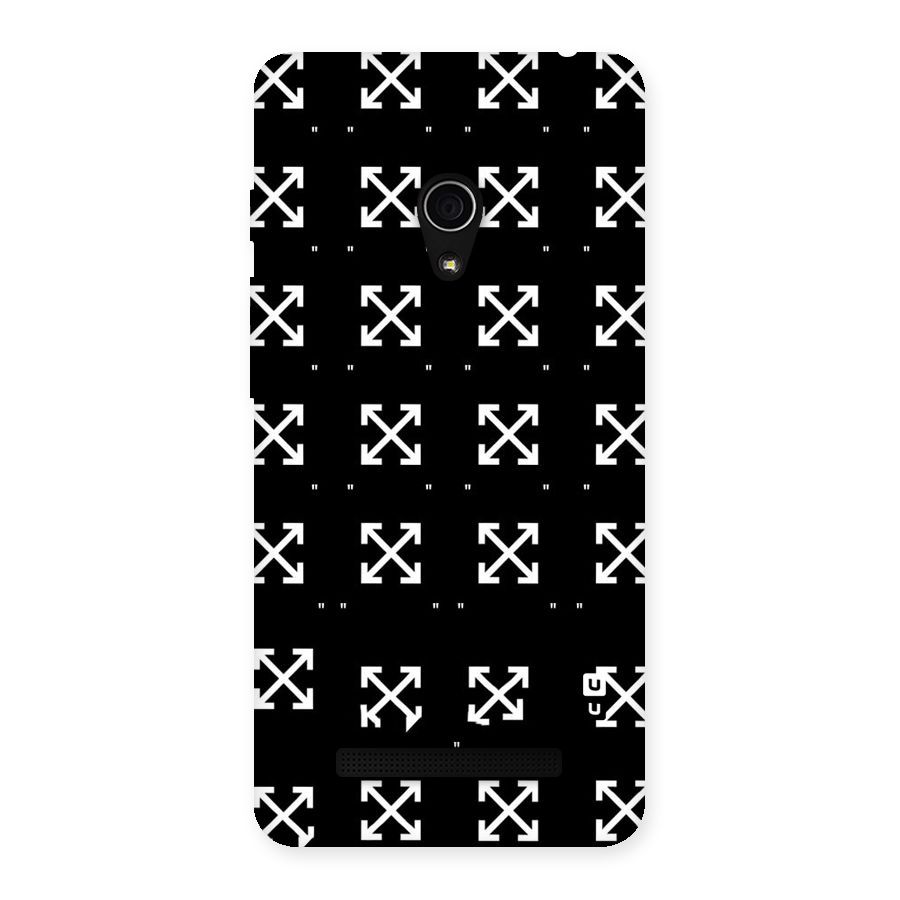 Cross Arrow Black Back Case for Zenfone 5