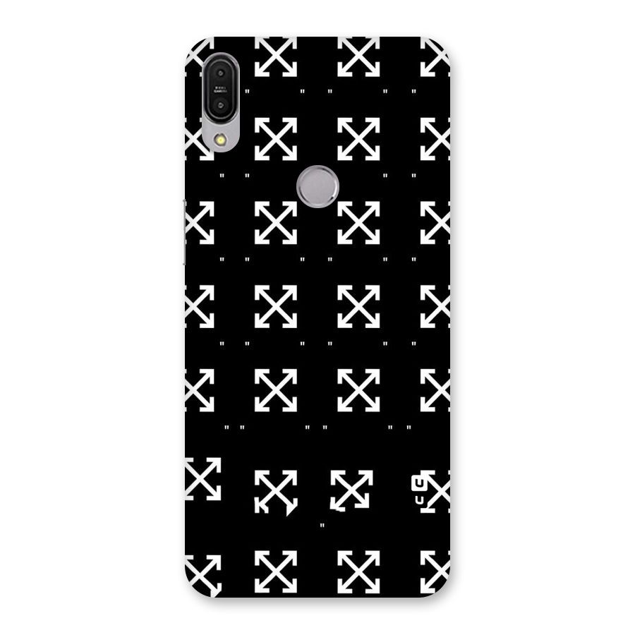 Cross Arrow Black Back Case for Zenfone Max Pro M1