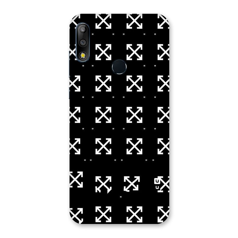 Cross Arrow Black Back Case for Zenfone Max Pro M2