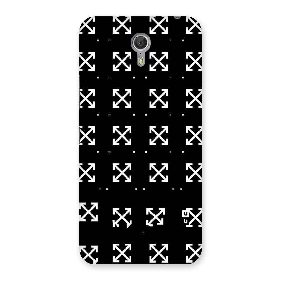 Cross Arrow Black Back Case for Zuk Z1