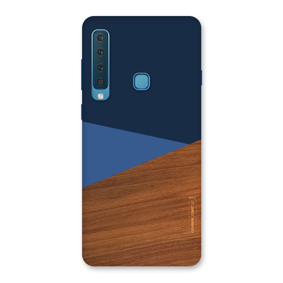 Crossed Lines Pattern Back Case for Galaxy A9 (2018)