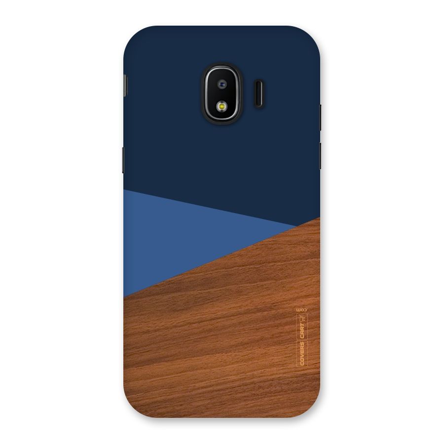 Crossed Lines Pattern Back Case for Galaxy J2 Pro 2018