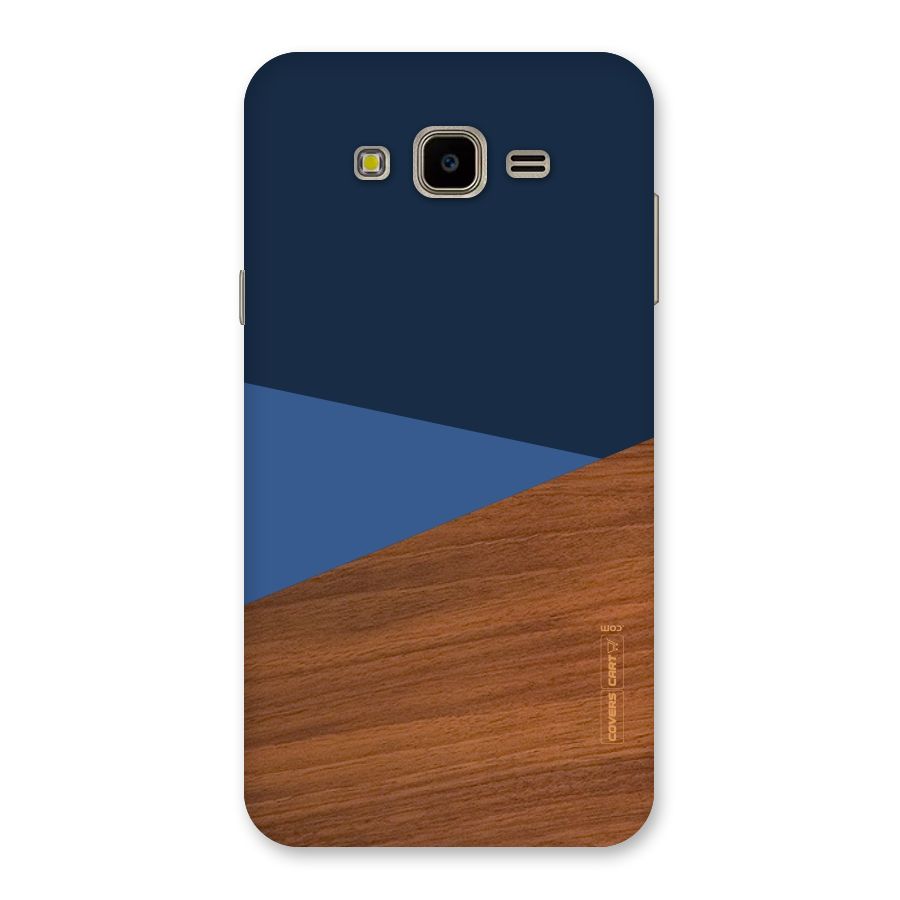Crossed Lines Pattern Back Case for Galaxy J7 Nxt