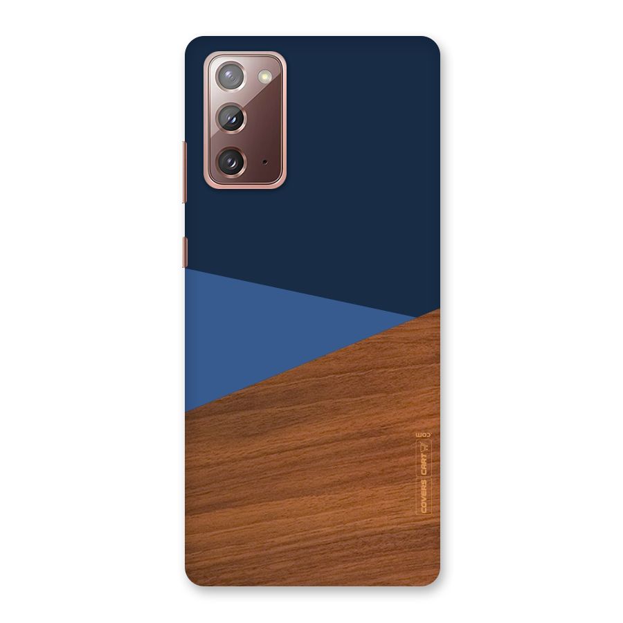 Crossed Lines Pattern Back Case for Galaxy Note 20