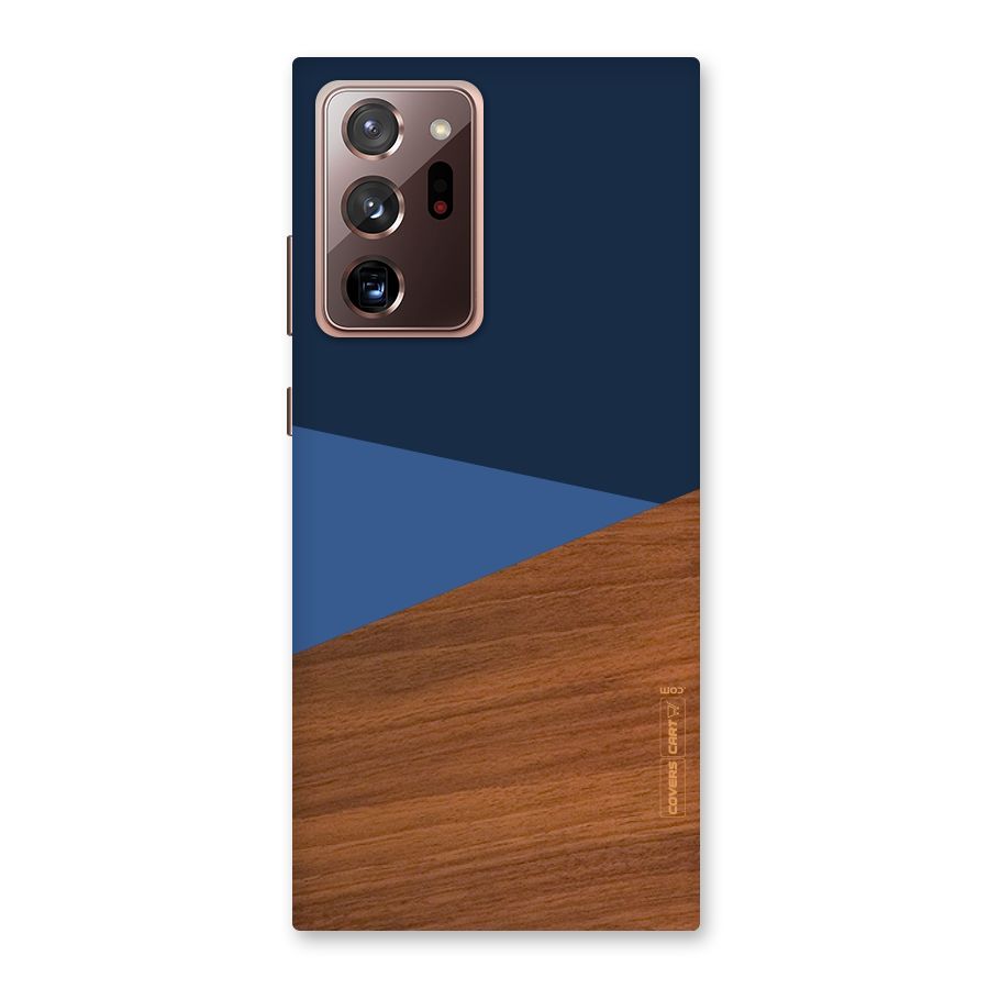 Crossed Lines Pattern Back Case for Galaxy Note 20 Ultra
