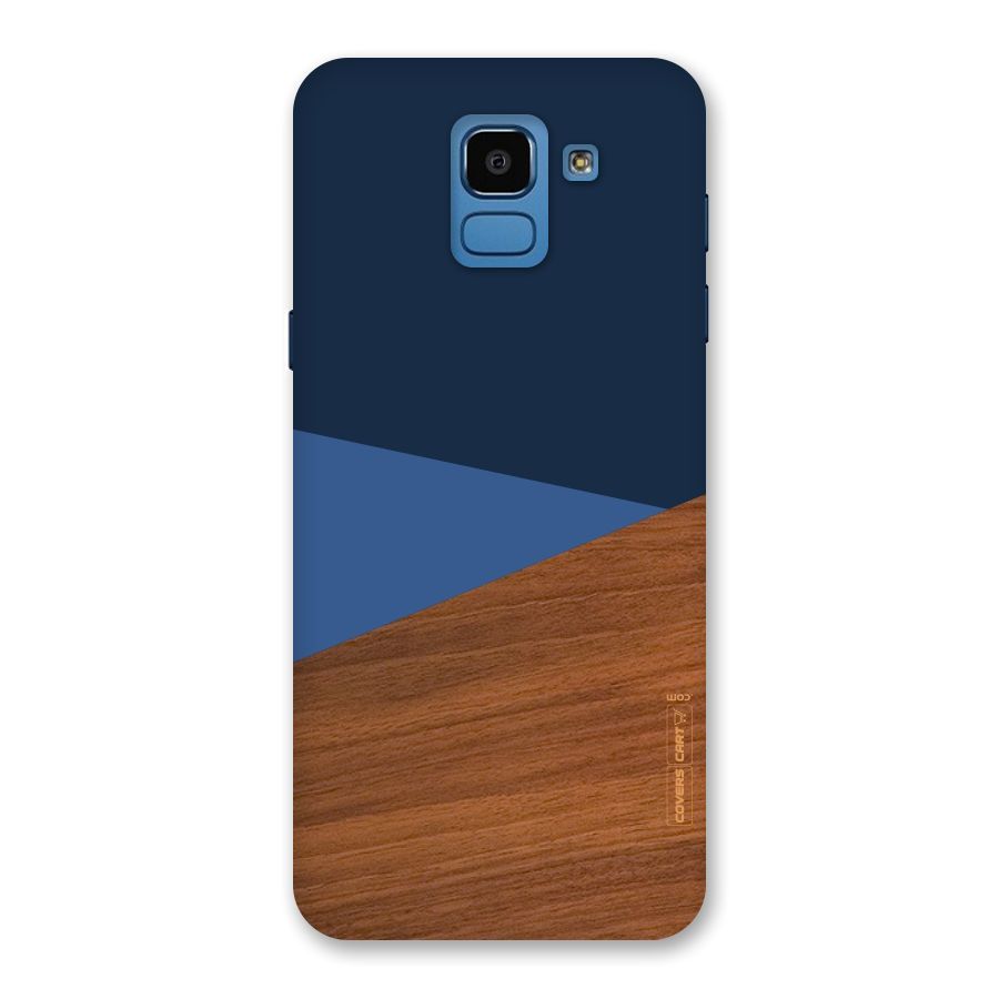 Crossed Lines Pattern Back Case for Galaxy On6
