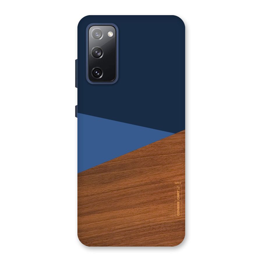 Crossed Lines Pattern Back Case for Galaxy S20 FE