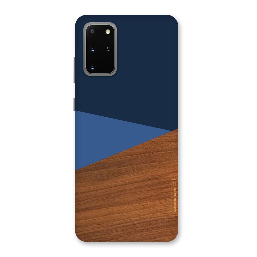 Crossed Lines Pattern Back Case for Galaxy S20 Plus