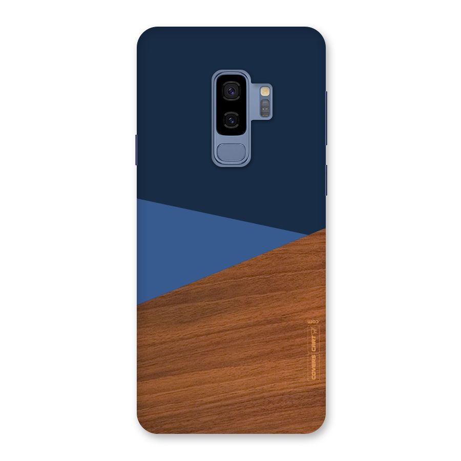 Crossed Lines Pattern Back Case for Galaxy S9 Plus